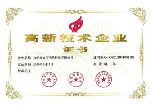 喜報(bào) 新青羅入選合肥市2021年度高成長(zhǎng)企業(yè)，技術(shù)服務(wù)領(lǐng)域再創(chuàng)佳績(jī)